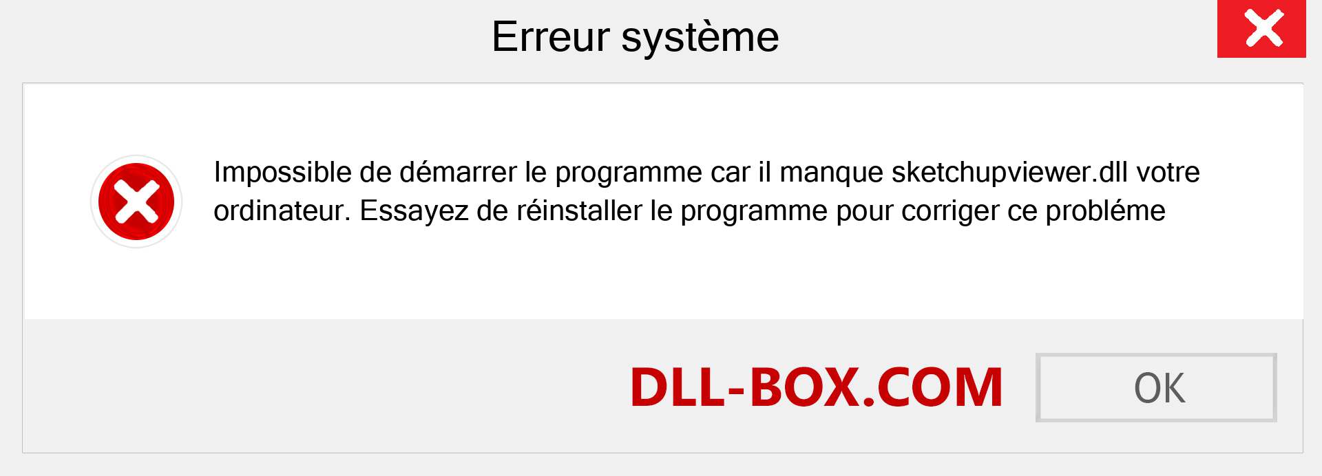 Le fichier sketchupviewer.dll est manquant ?. Télécharger pour Windows 7, 8, 10 - Correction de l'erreur manquante sketchupviewer dll sur Windows, photos, images